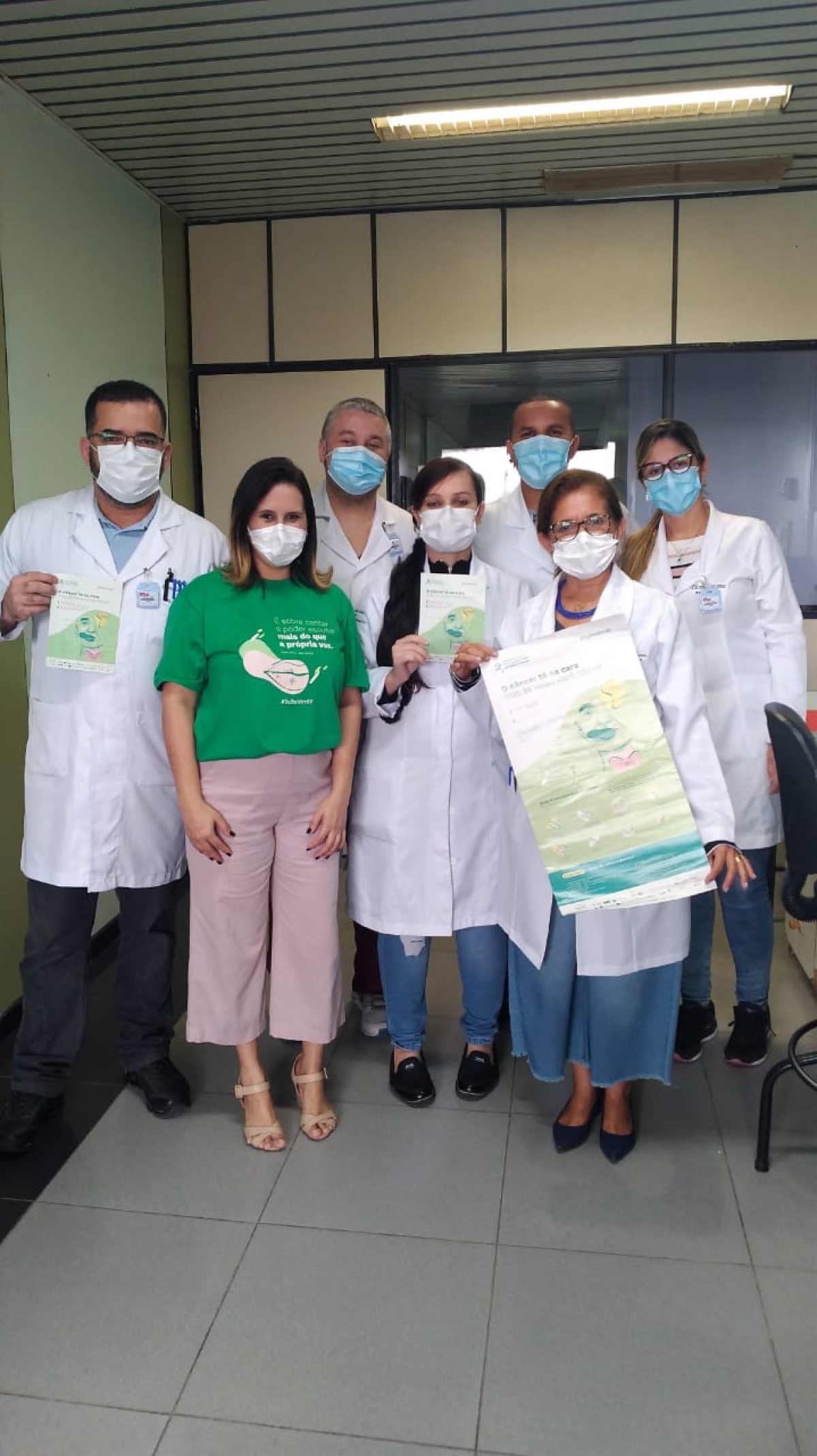 Julho Verde: fonoaudióloga do Huse alerta para prevenção do câncer de cabeça e pescoço (Foto: SES/SE)