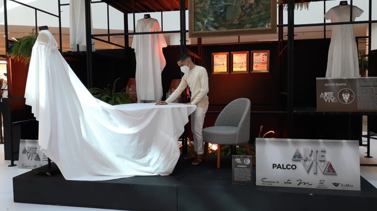 Circuito de Moda Arte Vida reúne coletivo de artistas em intervenções ao vivo (Foto: Divulgação)