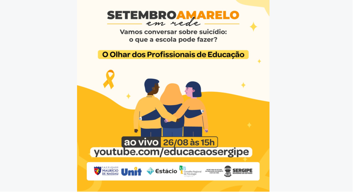 Suicídio, prevenção e pósvenção: uma conversa necessária e urgente na escola (Imagem: CRP19)