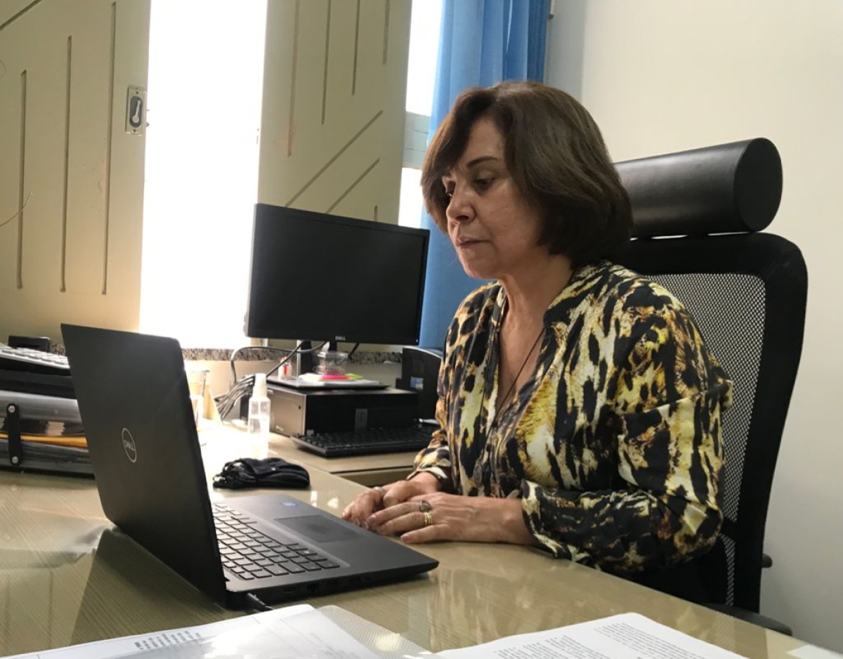 Secretária Maria Cecília Leite (Foto: Ascom/ Semed Aracaju)