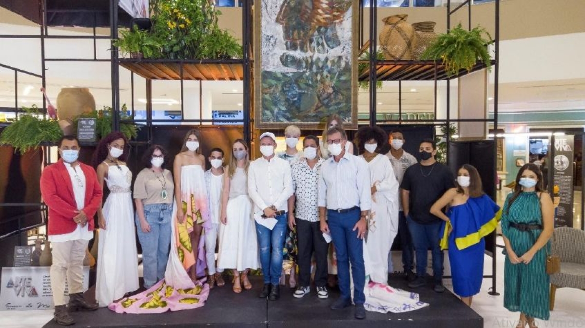 Senac prestigia desfile do Circuito de Moda Arte Viva (Foto: Assessoria Senac/SE/ Base Propaganda)