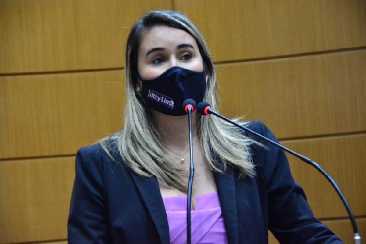 Kitty Lima quer visibilidade à lei de atendimento prioritário para portadores de fibromialgia (Foto: Jadilson Simões/ Alese)
