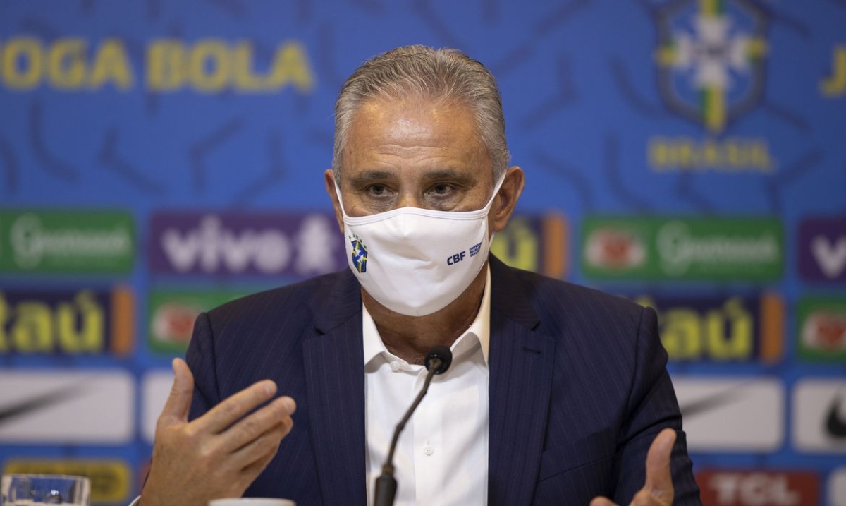 Com jogadores do futebol inglês, Tite convoca seleção brasileira (Foto: Lucas Figueiredo/ CBF)