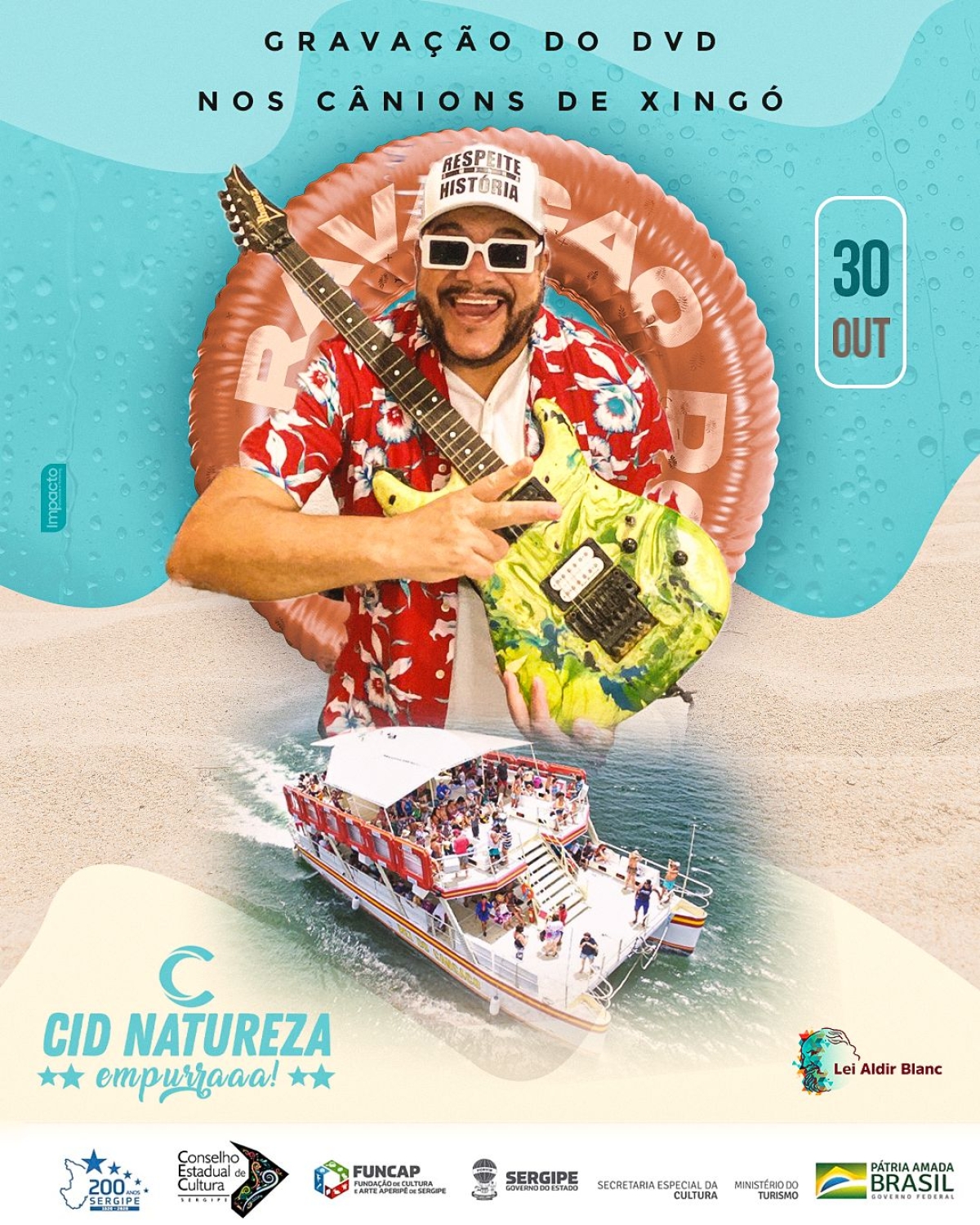 Cid Natureza grava DVD nos Cânions do Rio São Francisco (Imagem: Divulgação)