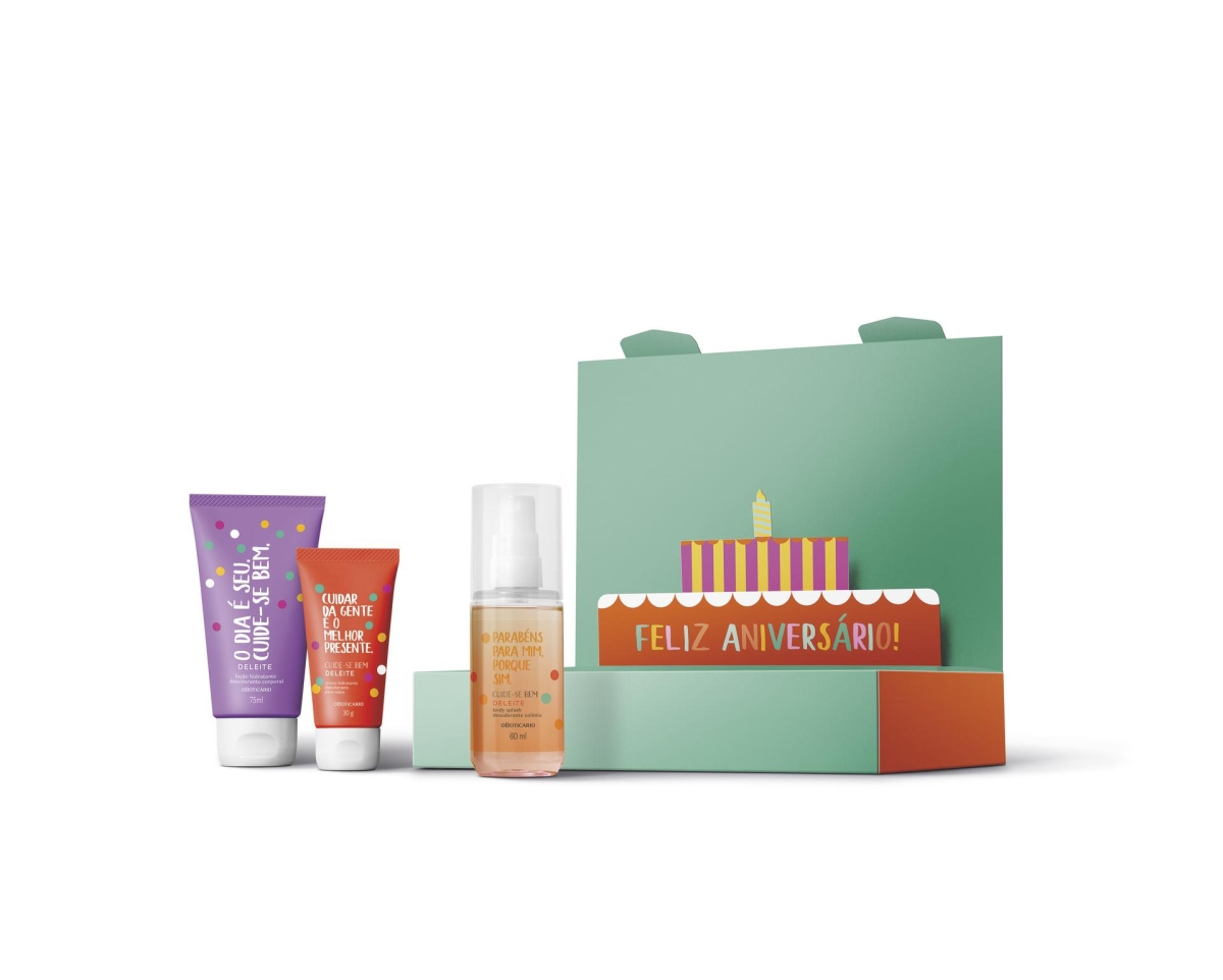 O Boticário reformula tradicionais kits de presente e lança edição limitada para aniversários (Imagem: Divulgação/ O Boticário)