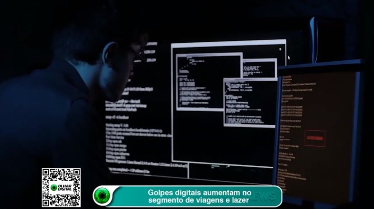 Golpes digitais aumentam no segmento de viagens e lazer (Imagem: Reprodução de vídeo/ Olhar Digital)