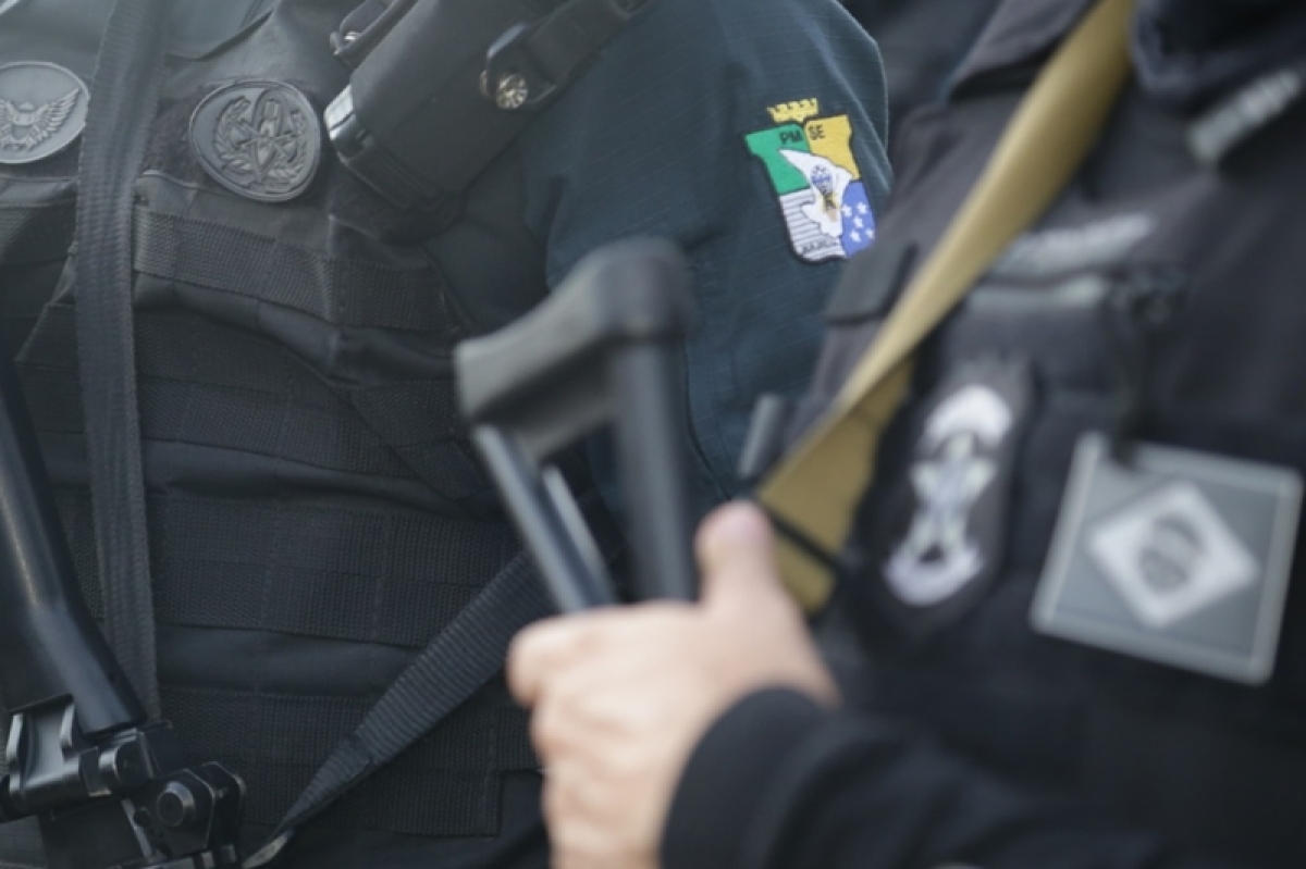 Ação conjunta prende em flagrante autor de feminicídio em Poço Verde (Foto: SSP/SE)