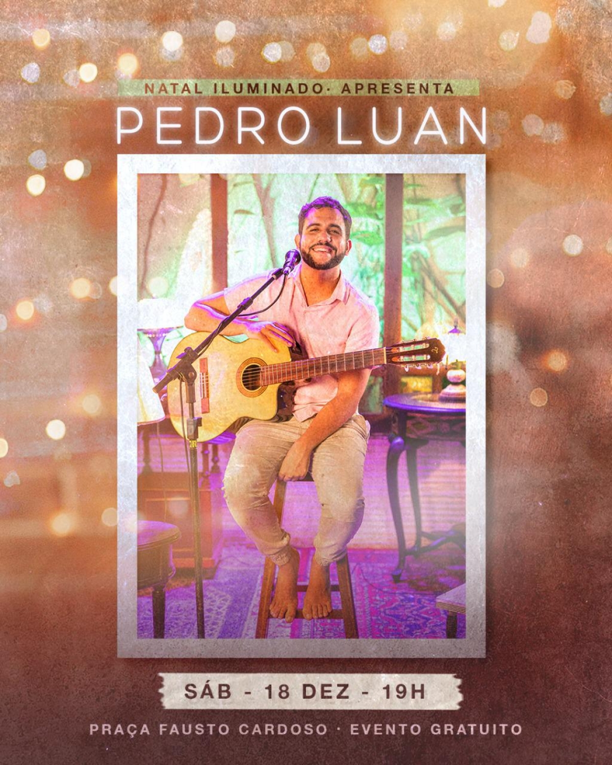 Pedro Luan lança novo álbum e fará show no Natal Iluminado (Imagem: Divulgação)