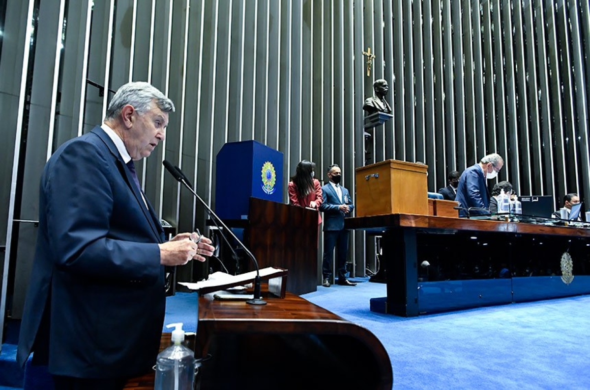 Proposta teve relatoria do senador Carlos Heinze e facilita a venda de milho para os pequenos criadores (Foto: Waldemir Barreto/ Agência Senado)