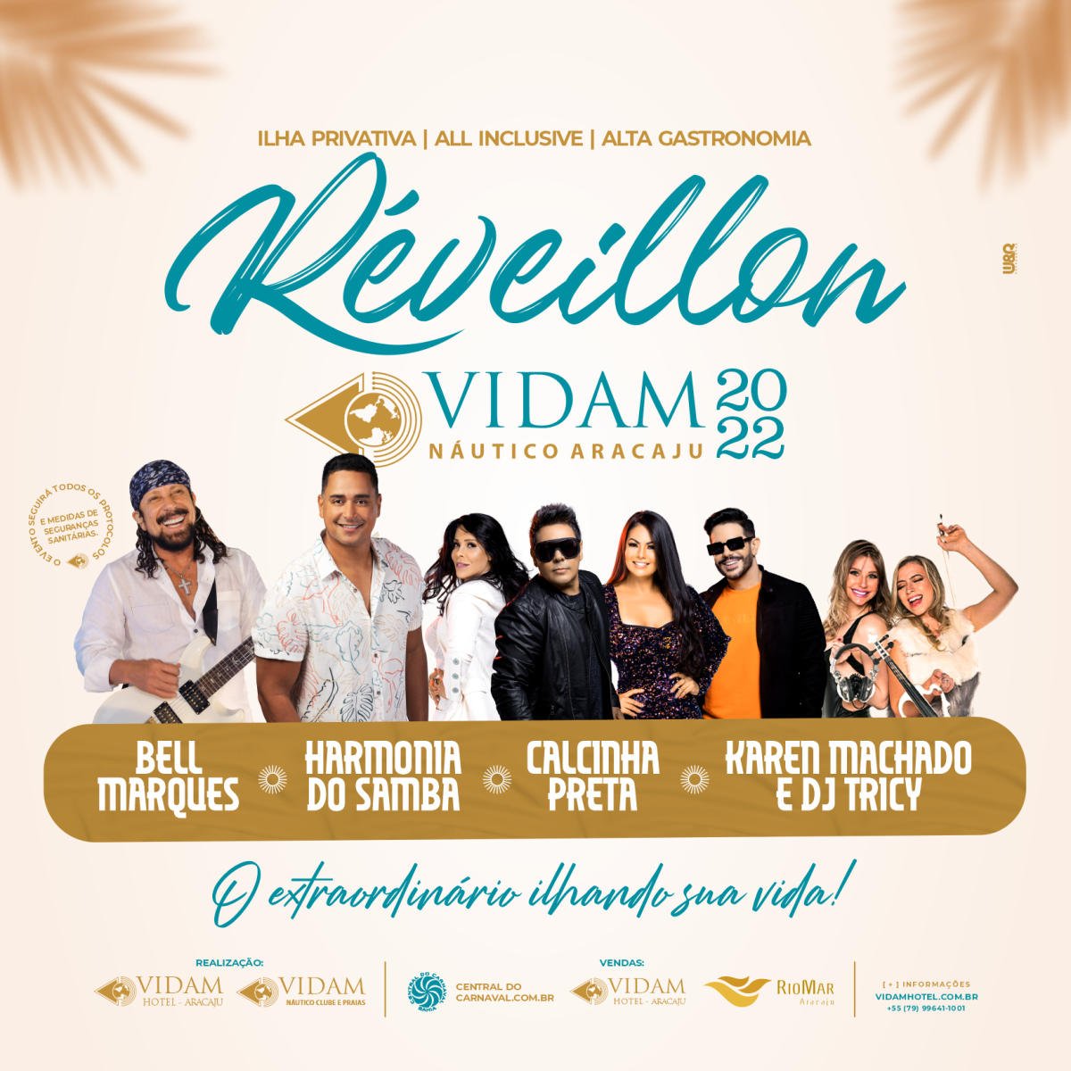 Réveillon Vidam Náutico Aracaju  (Imagem: Divulgação)