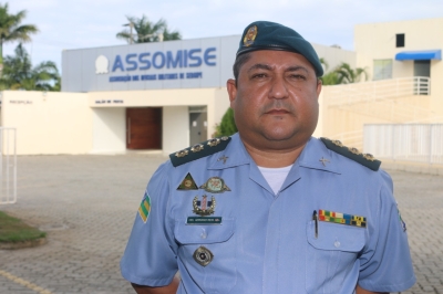 Cel Adriano Reis, presidente da Assomise (Foto: Ascom Assomise)