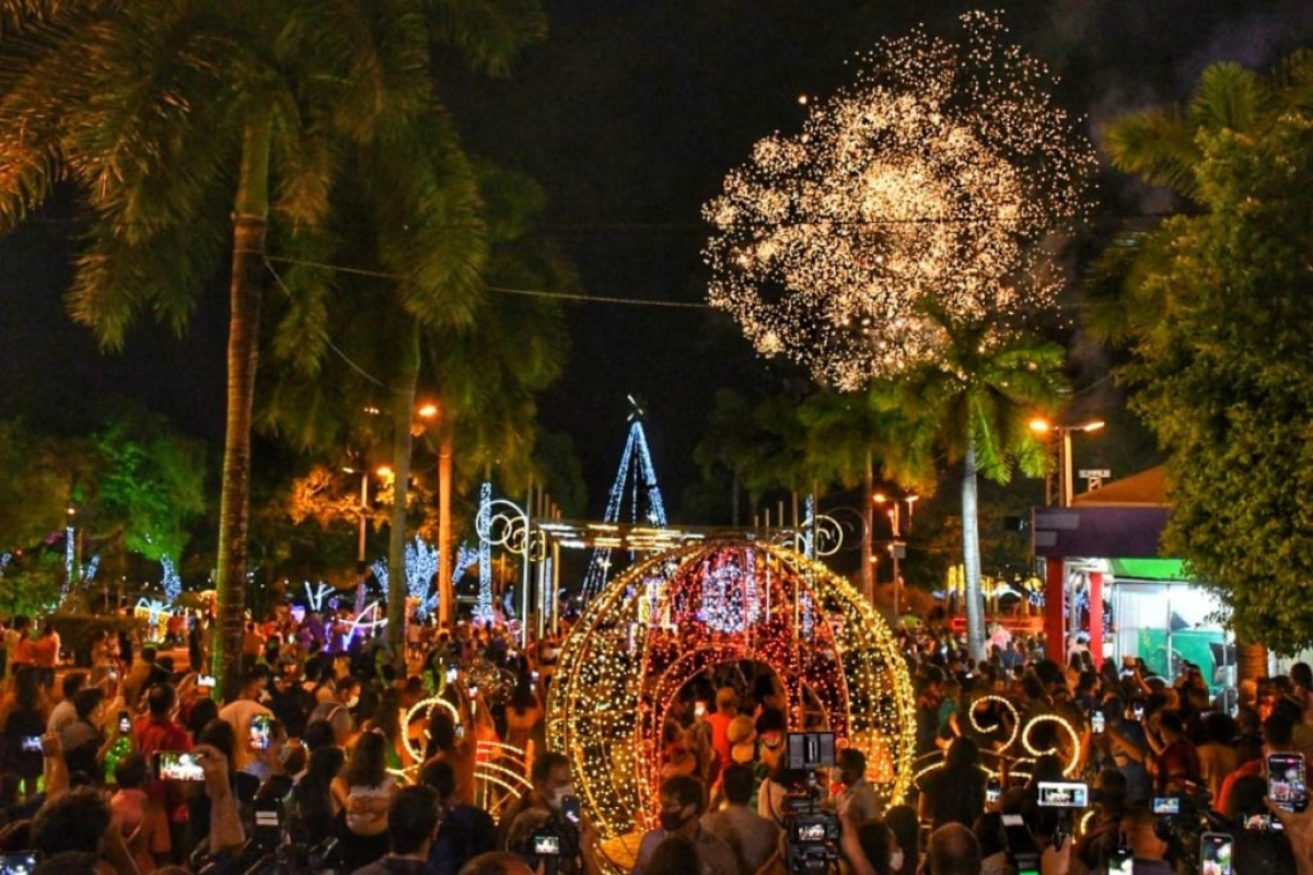 Natal Iluminado encerra programação com mais de 500 mil visitantes (Foto: Fecomércio/SE)