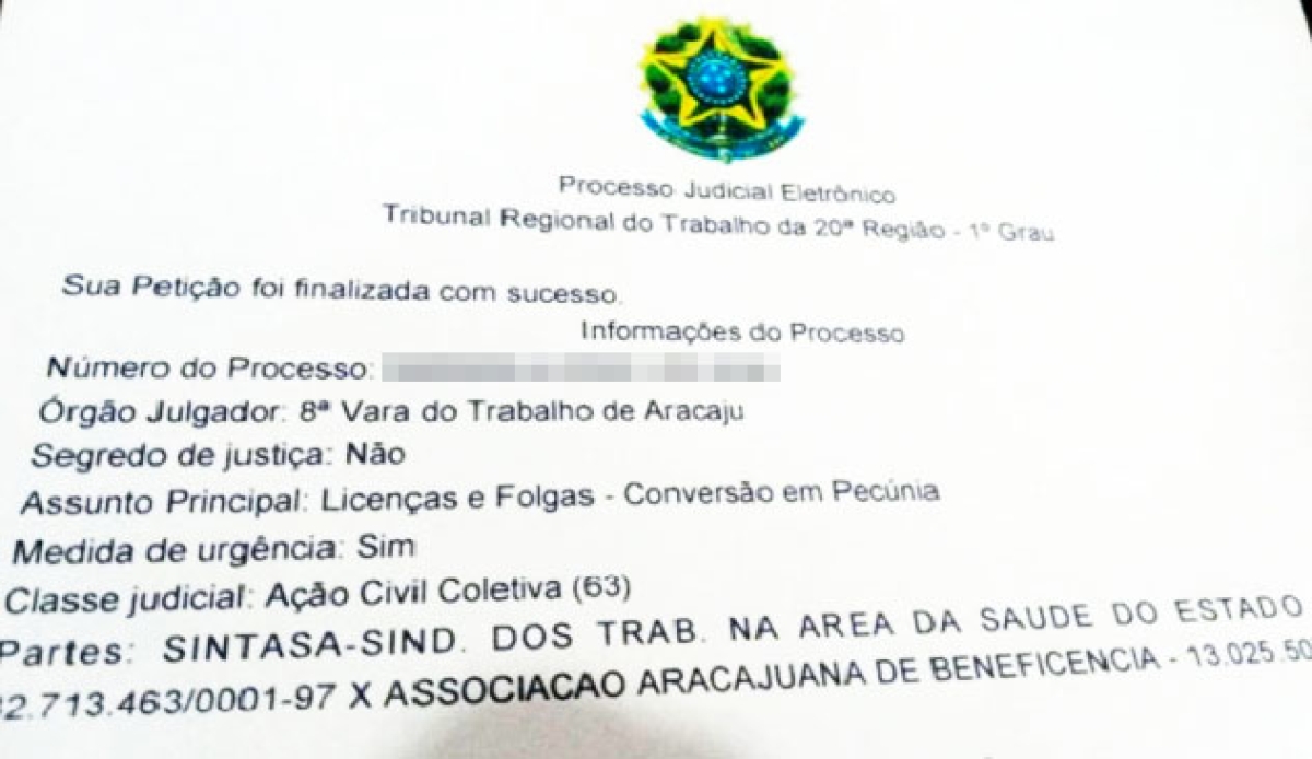 Sintasa busca na Justiça retorno das folgas para os trabalhadores do Santa Isabel (Imagem: Sintasa/SE)