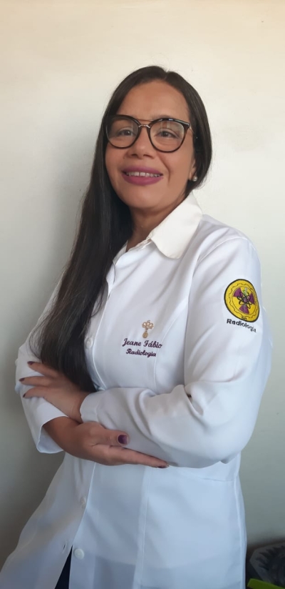 Jeane Fábio, profissional da Radiologia (Foto: Arquivo pessoal)