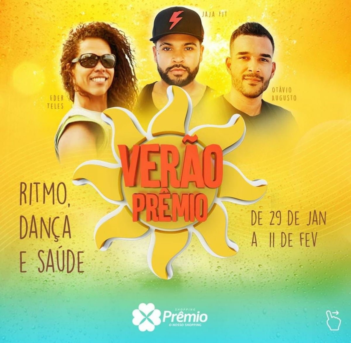 Verão Shopping Prêmio oferece atividades físicas gratuitas (Imagem: Divulgação)