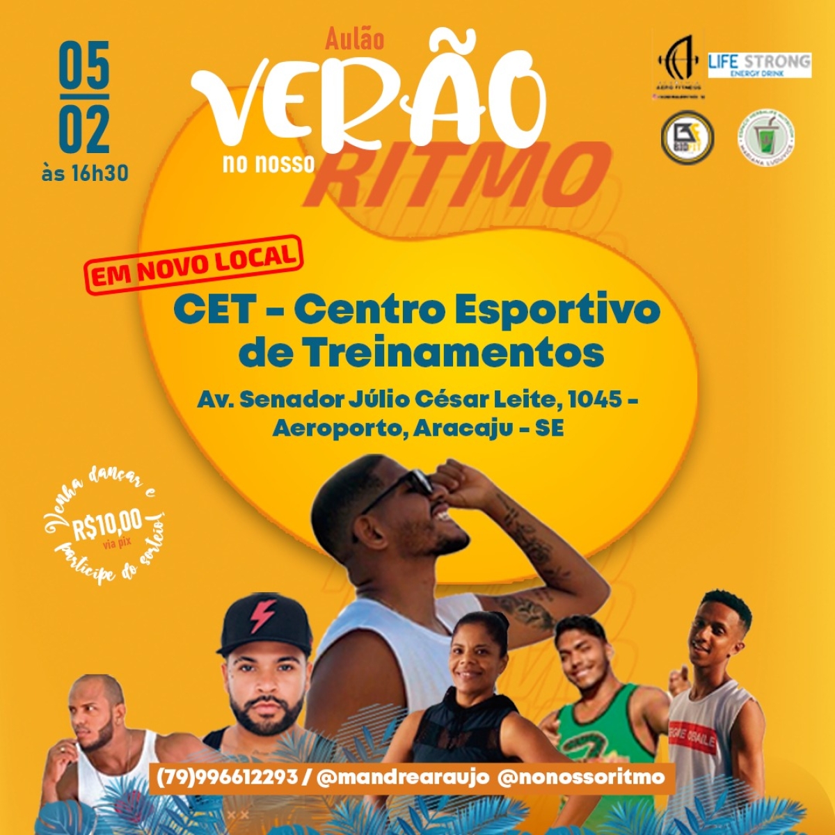 Aulão de ritmos, zumba e fitdance acontece em Aracaju (Imagem: Divulgação) Aulão de ritmos, zumba e fitdance acontece em Aracaju (Imagem: Divulgação)