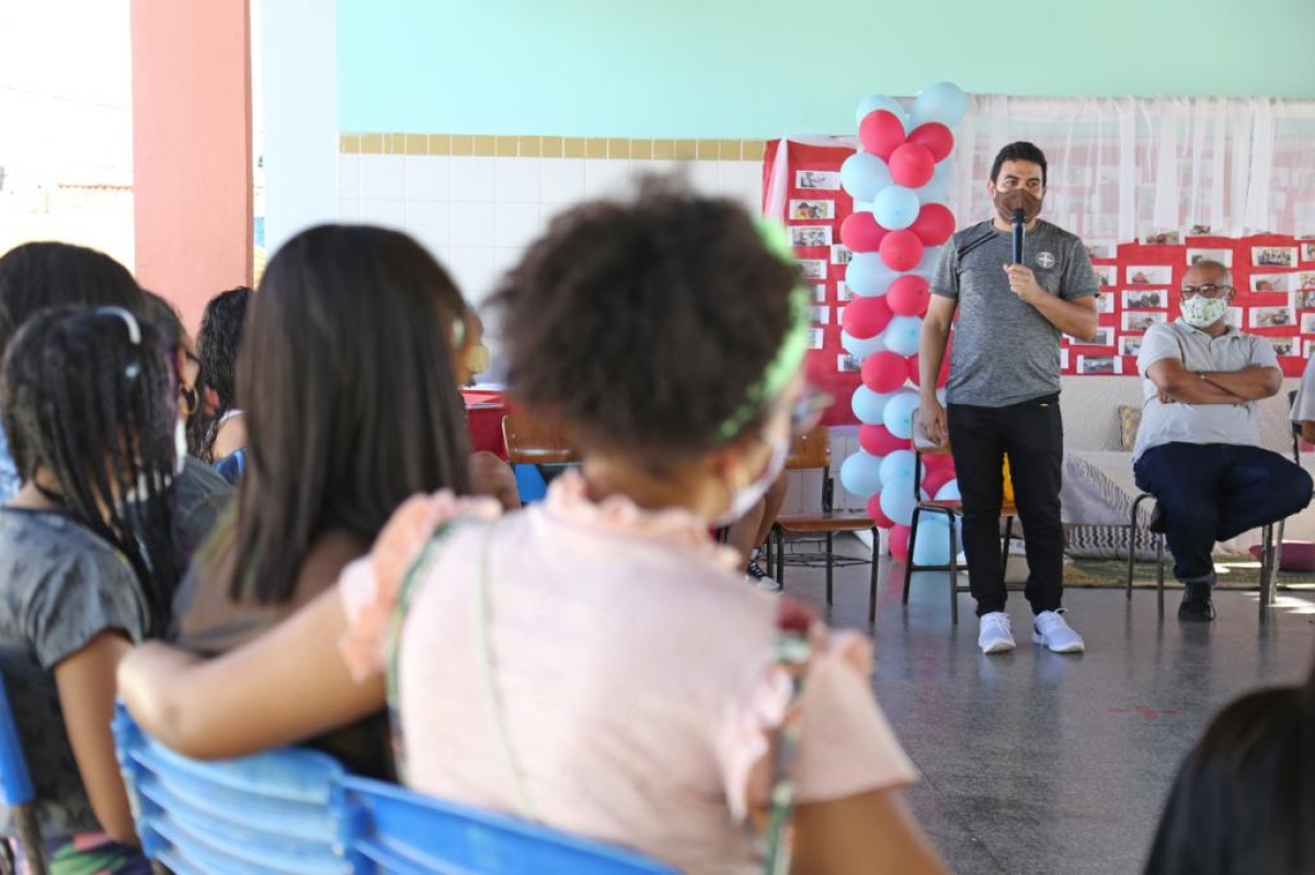Pega Visão: projeto envolve alunos para discutir sobre vulnerabilidade social (Foto: Marcelle Cristinne/ PMA)