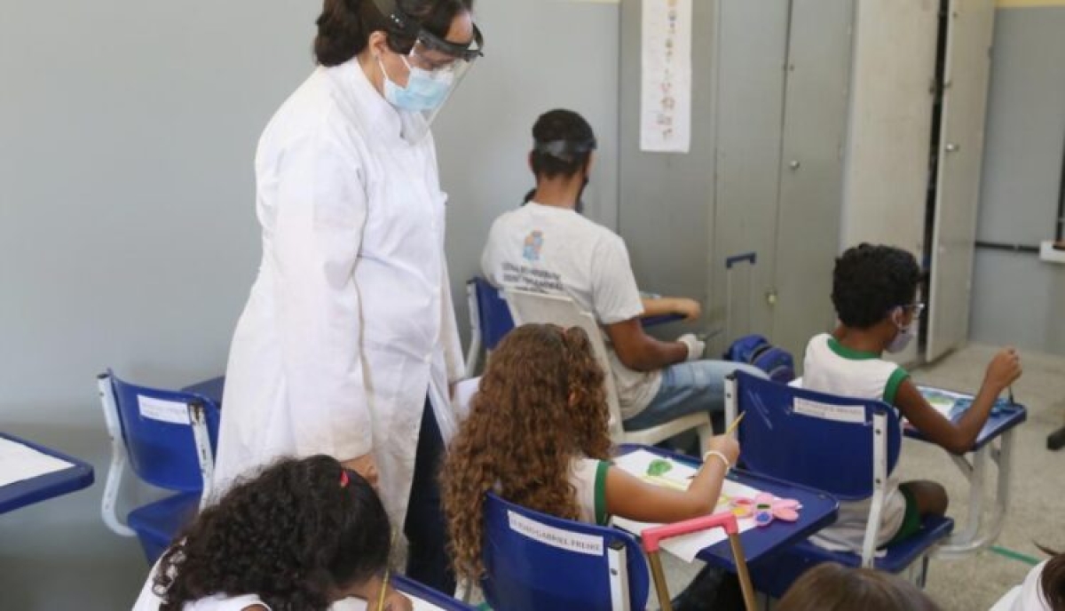 Rede de ensino de Aracaju faz preparativos para iniciar ano letivo (Foto: Marcelle Cristinne/ PMA)