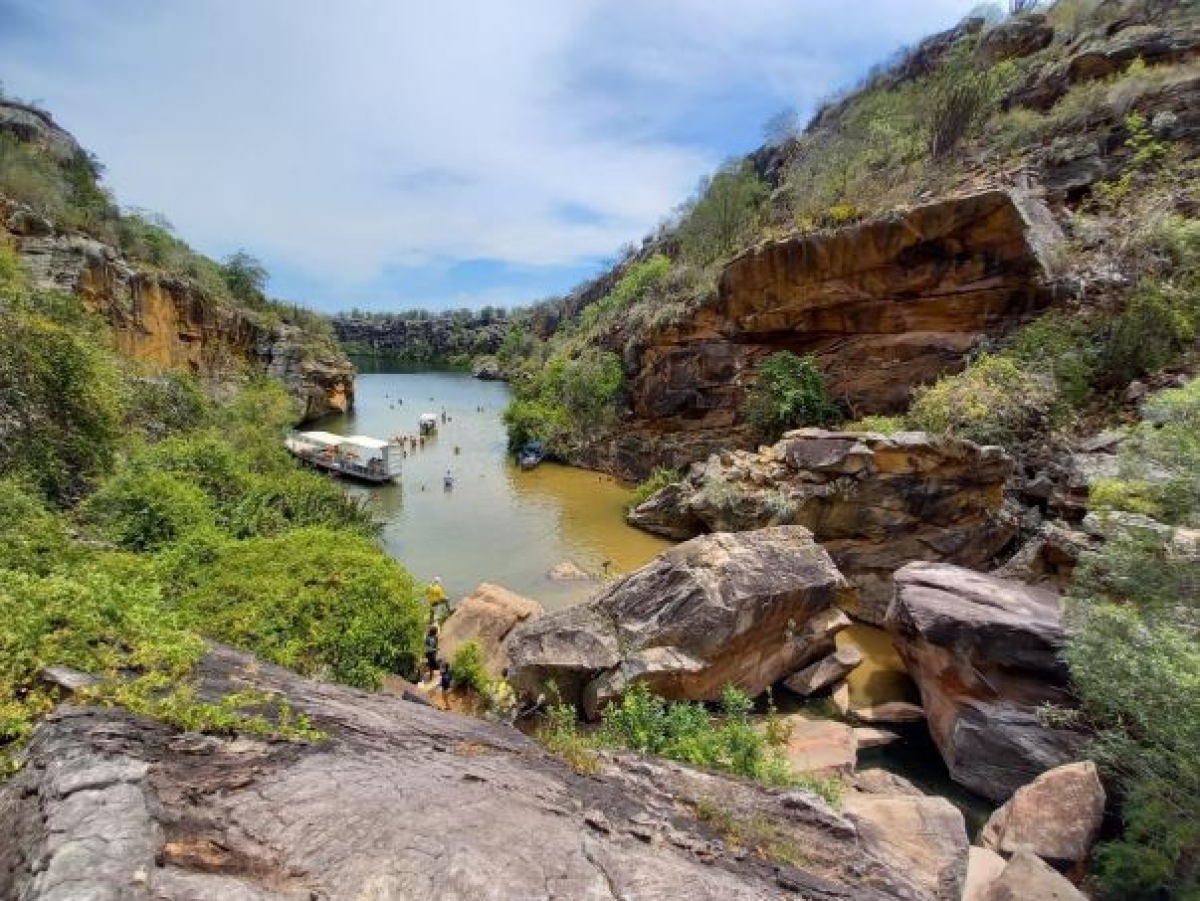 Serviço Geológico do Brasil mapeará áreas de risco na região dos Cânions do Xingó (Foto: Governo de Sergipe)