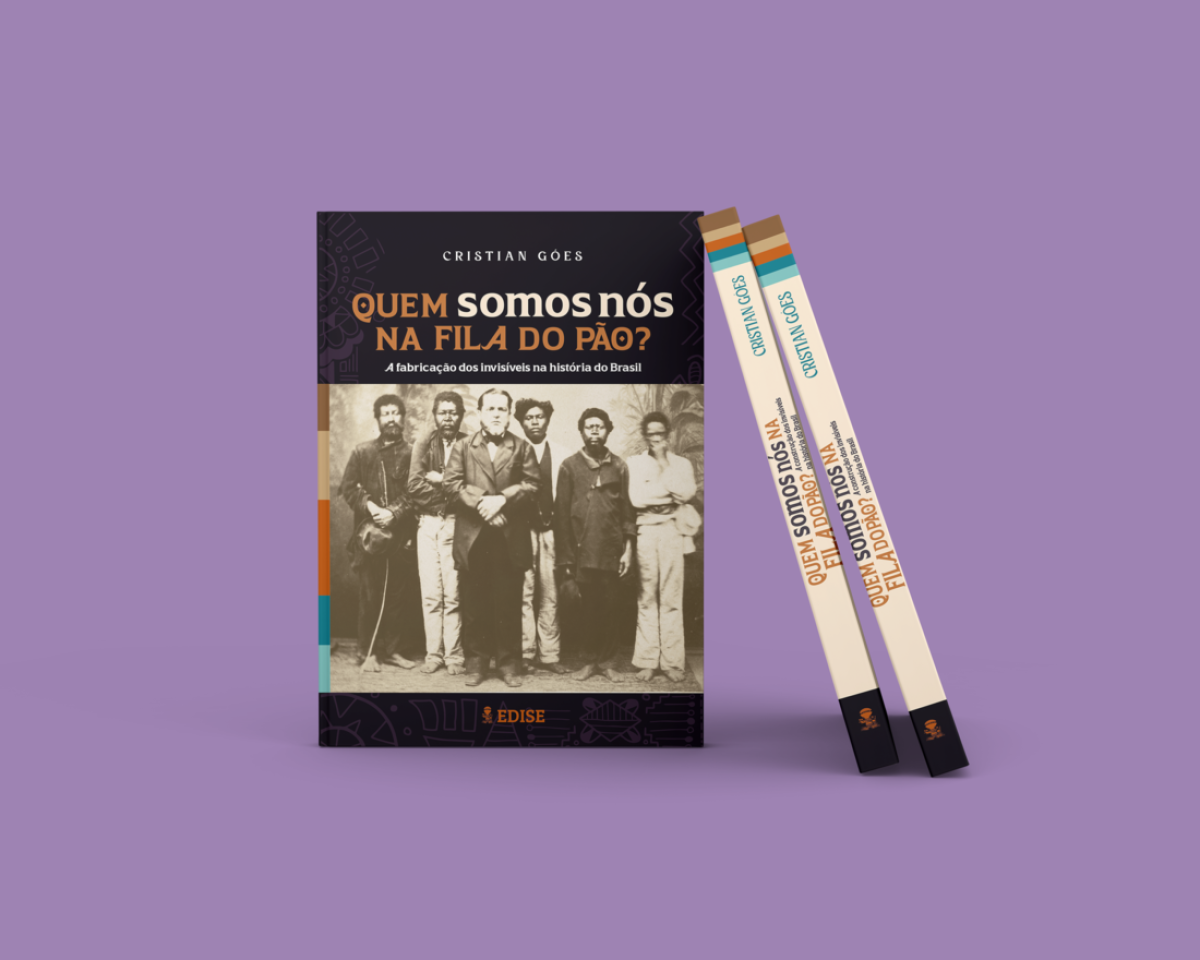 Livro "Quem somos nós na fila do pão? A fabricação dos invisíveis na história do Brasil" (Imagem: Divulgação) Livro "Quem somos nós na fila do pão? A fabricação dos invisíveis na história do Brasil" (Imagem: Divulgação)