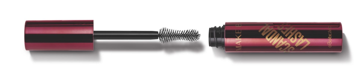 Scandallashes: máscara de cílios de Make B., do Boticário, promete 38 vezes mais volume, para expressão máxima do olhar (Imagem: Divulgação/ O Boticário)