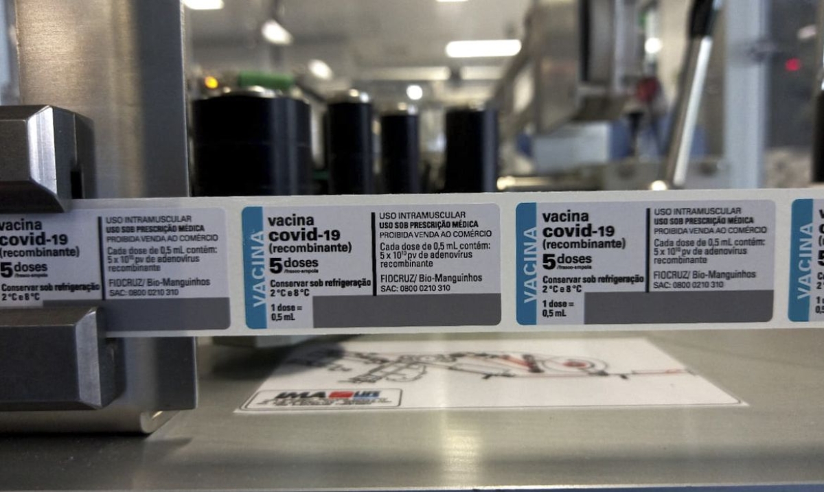 Covid-19: Fiocruz entrega 550 mil doses de vacina 100% brasileira (Foto: Fiocruz)