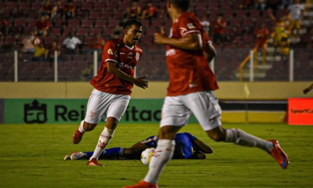 Time colorado foi derrotado pelo placar de 5 a 0 (Foto: Antônio Soares/ CS Sergipe)