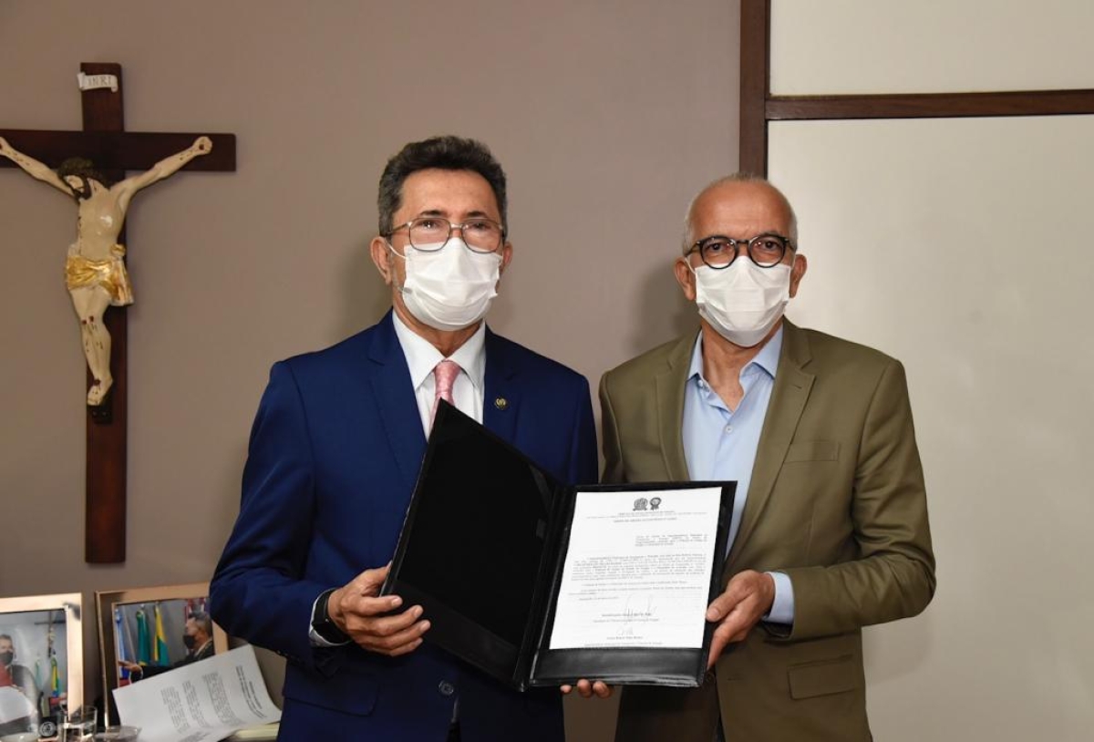 Prefeitura e Tribunal de Justiça renovam convênio para projeto de conciliação no trânsito (Foto: Ana Lícia Menezes/ PMA)