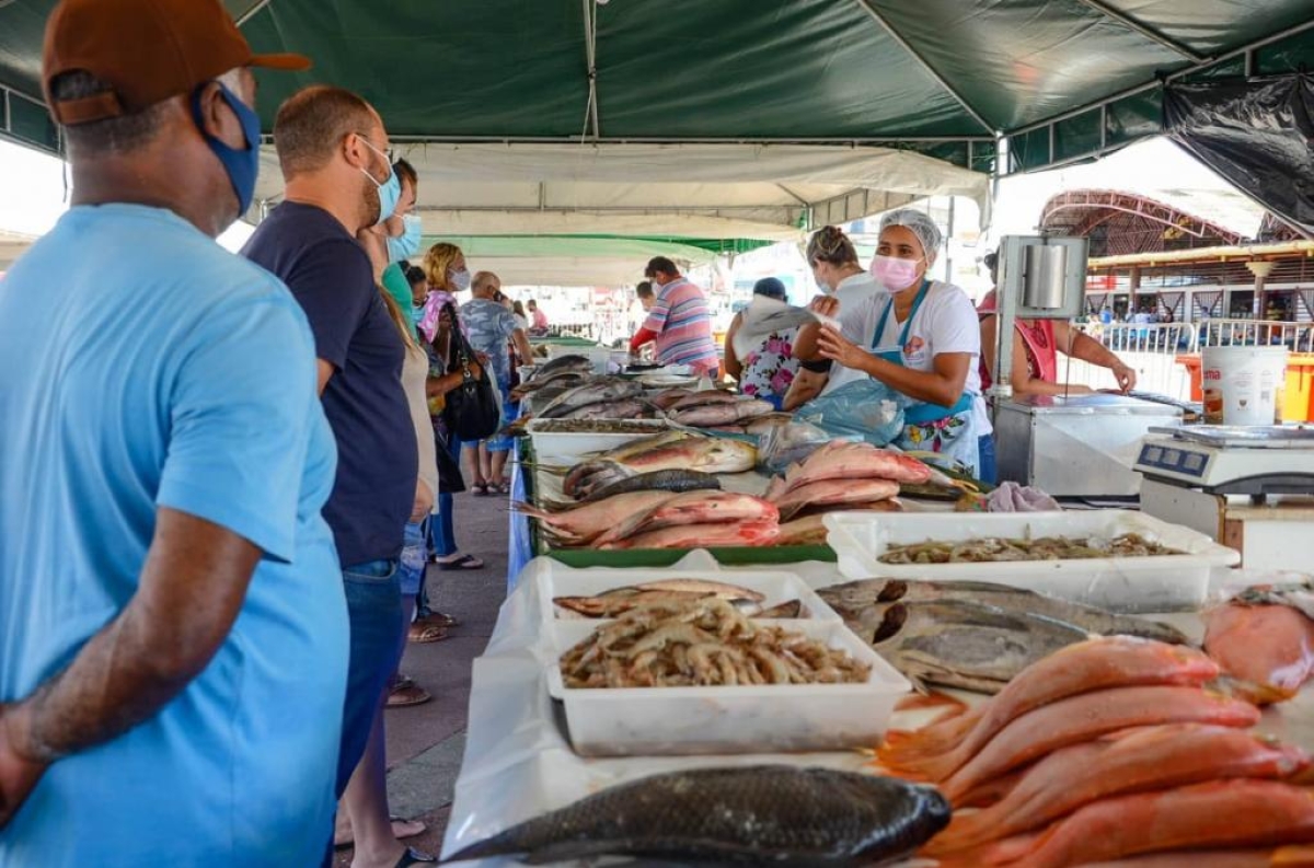 Semana Santa: Prefeitura de Aracaju realizará feiras de pescados nos dias 13, 14 e 15 (Foto de arquivo: Felipe Goettenauer/ Emsurb)