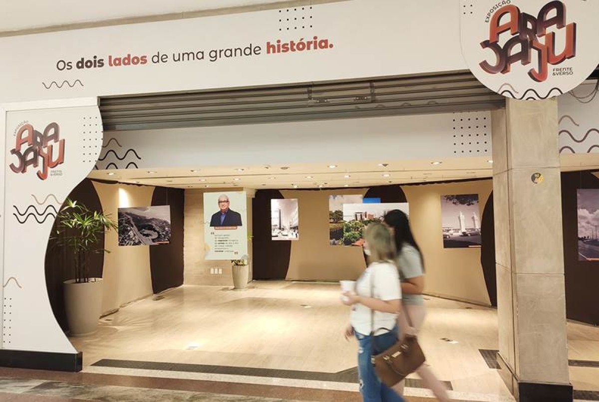 Shopping Jardins apresenta a exposição "Aracaju Frente & Verso" (Foto: Ascom Shopping Jardins)