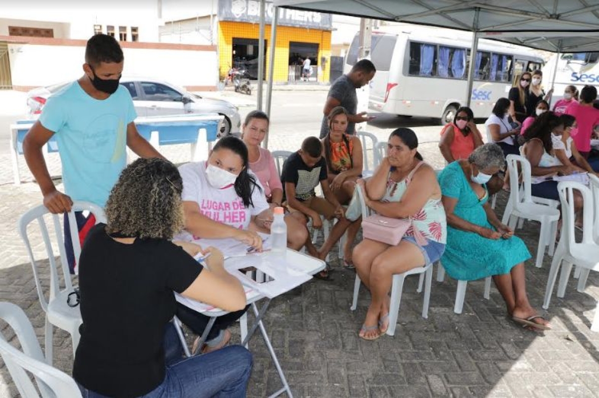 Unidades móveis OdontoSesc e Saúde Mulher chegam em Boquim (Foto: Sesc/SE)