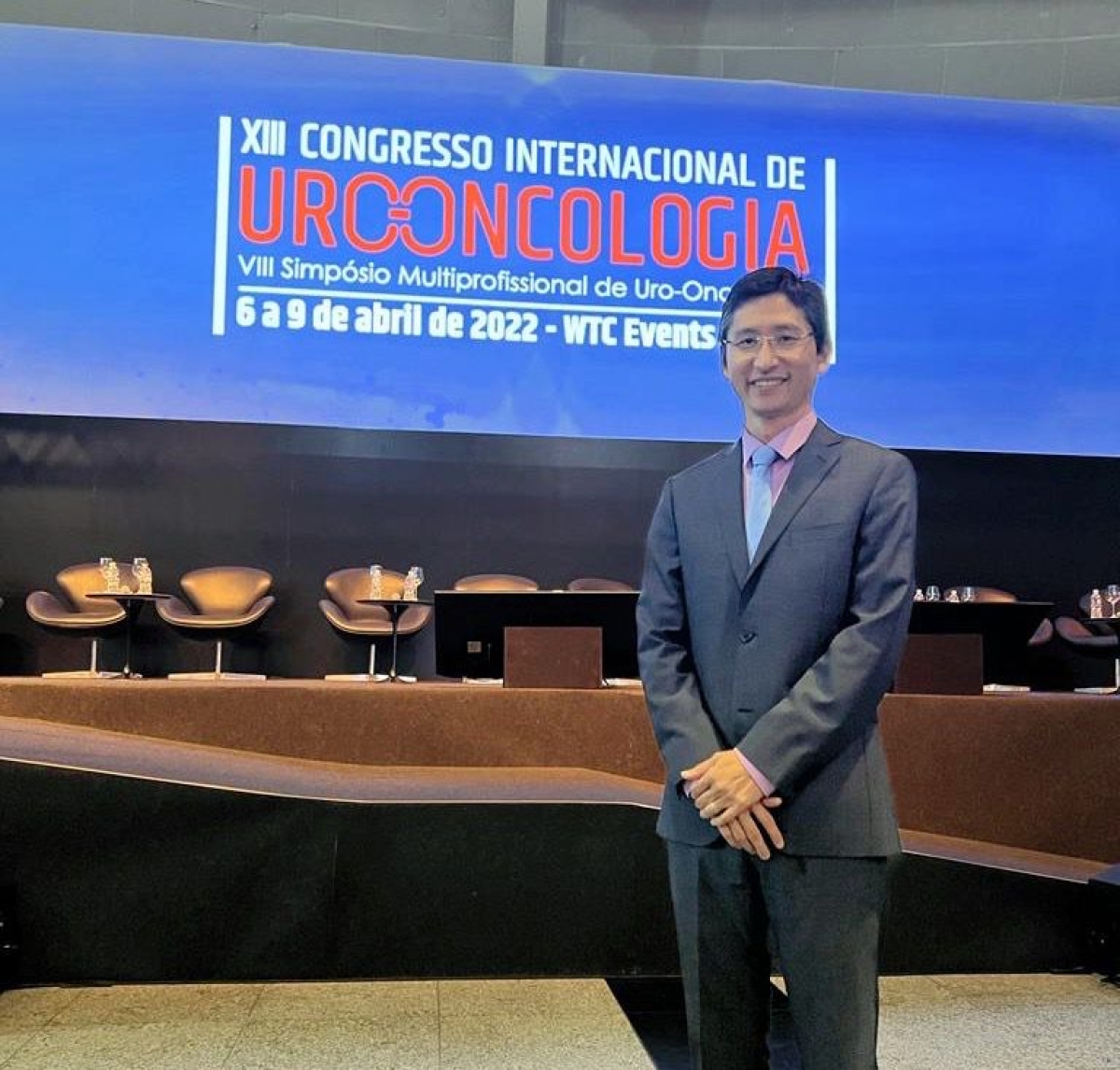 Dr. André Yoichi representa Sergipe em um dos maiores Congressos de Uro-oncologia do mundo (Foto: Divulgação)