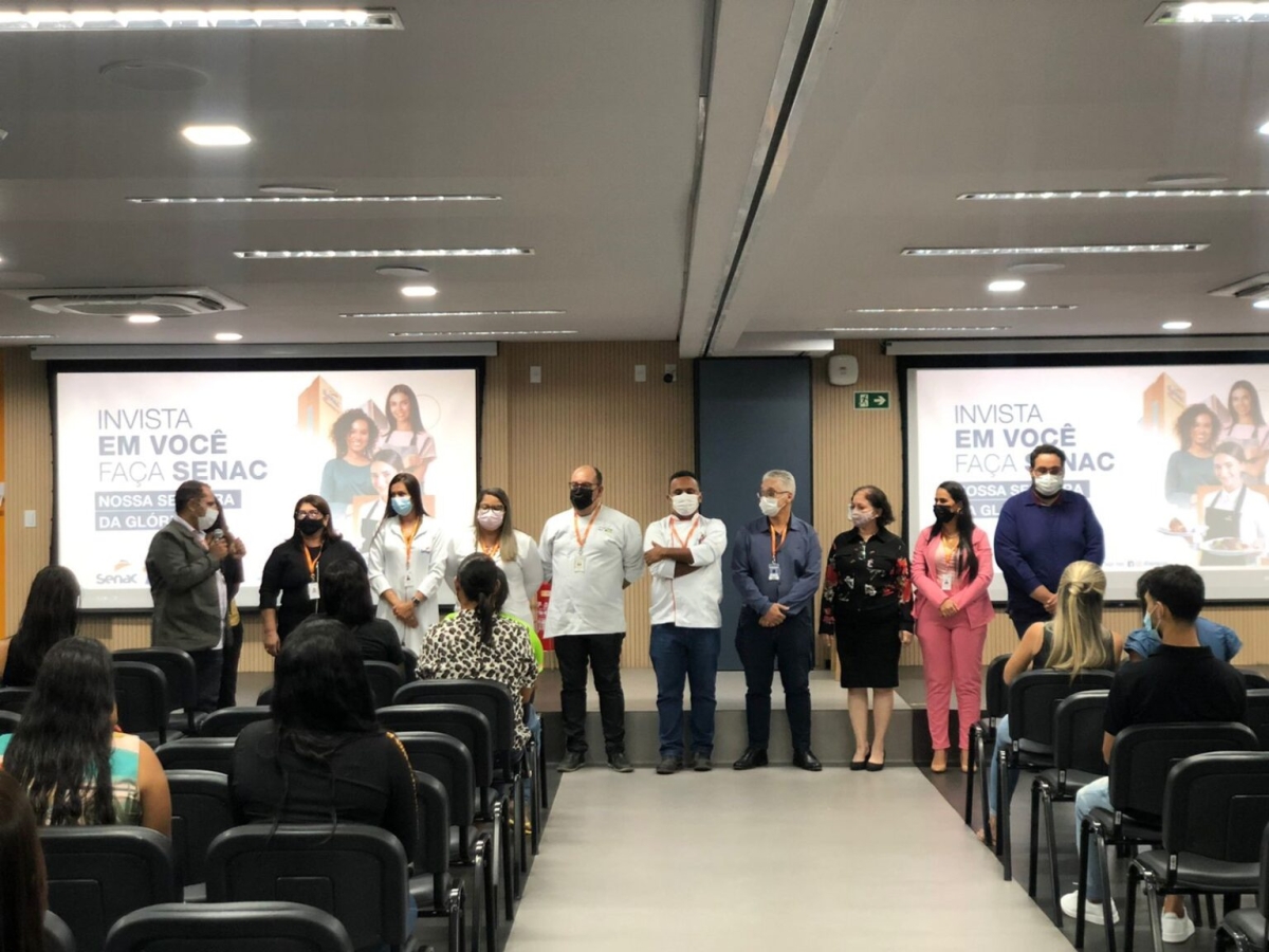 O circuito de oficinas e palestras foi ministrado por gestores, instrutores e analistas do Núcleo de Divisão de Educação Profissional do Senac/ Sergipe (Foto: Marketing/ Senac)
