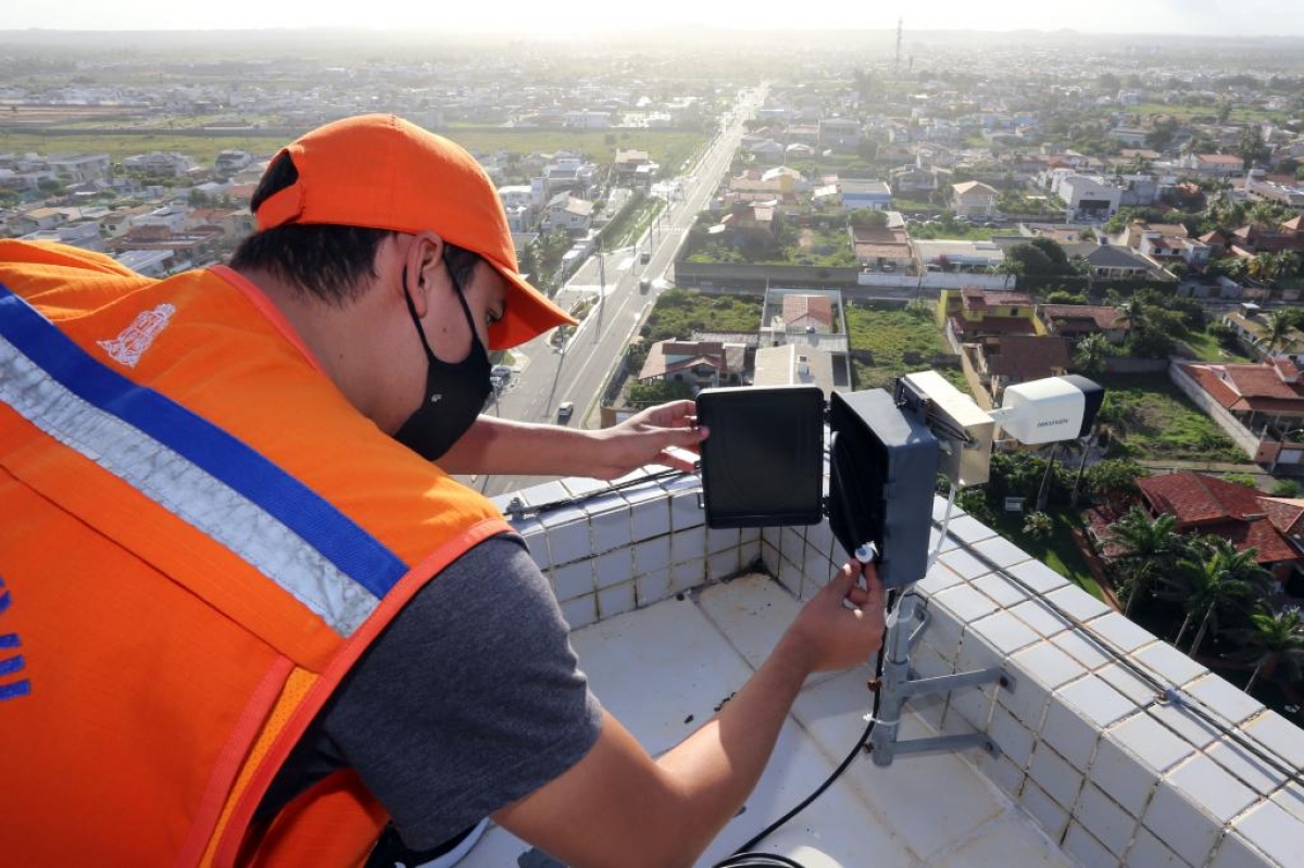 Saiba como ter o ClimAju na tela do celular; app monitora situação da chuva na cidade - Foto: André Moreira | Prefeitura de Aracaju