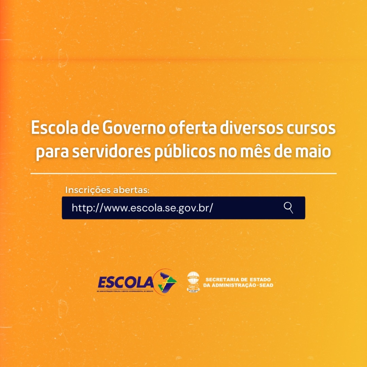 Escola de Governo oferta novos cursos para servidores públicos - Imagem: Sead/SE