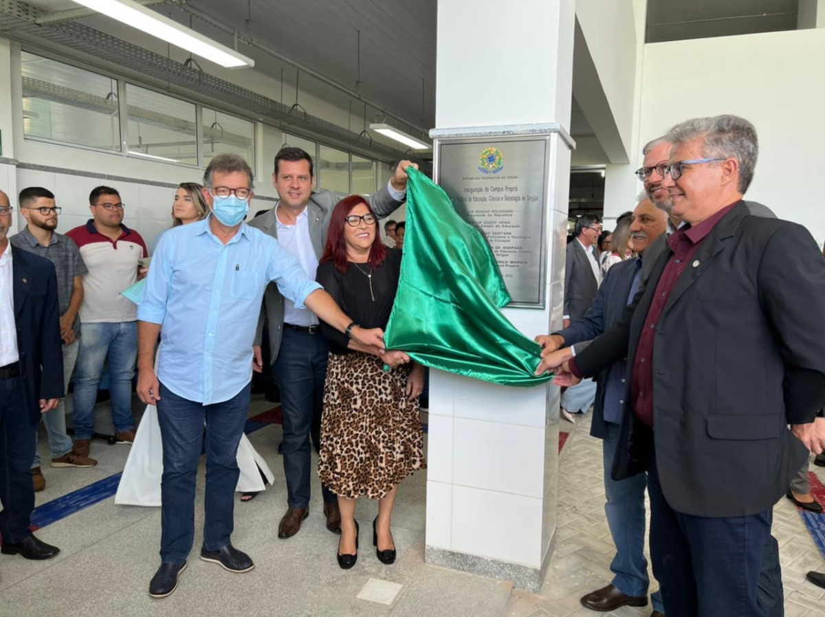 Laércio Oliveira participa da inauguração do Campus do Instituto Federal de Sergipe em Propriá (Foto: Site Laércio Oliveira)