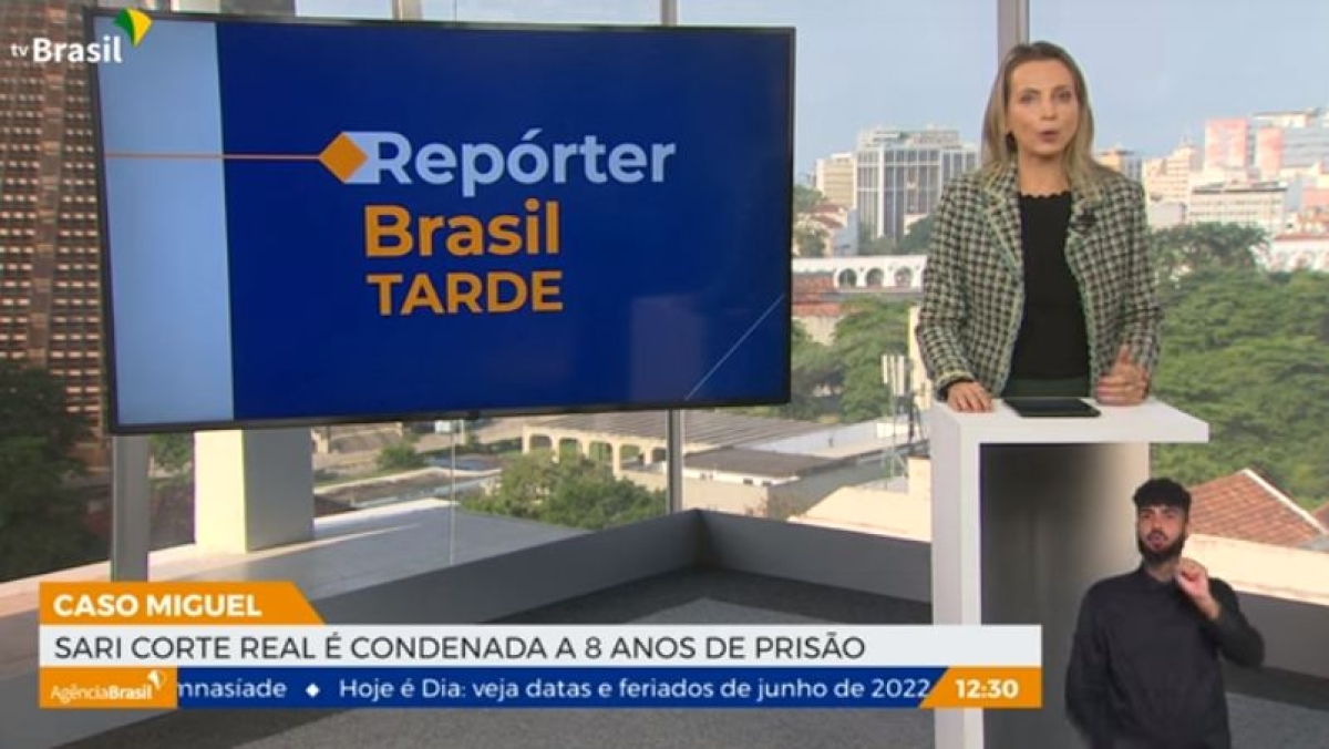 Caso Miguel: Sari Corte Real é condenada a 8 anos e meio de prisão - Imagem: Reprodução de vídeo | TV Brasil
