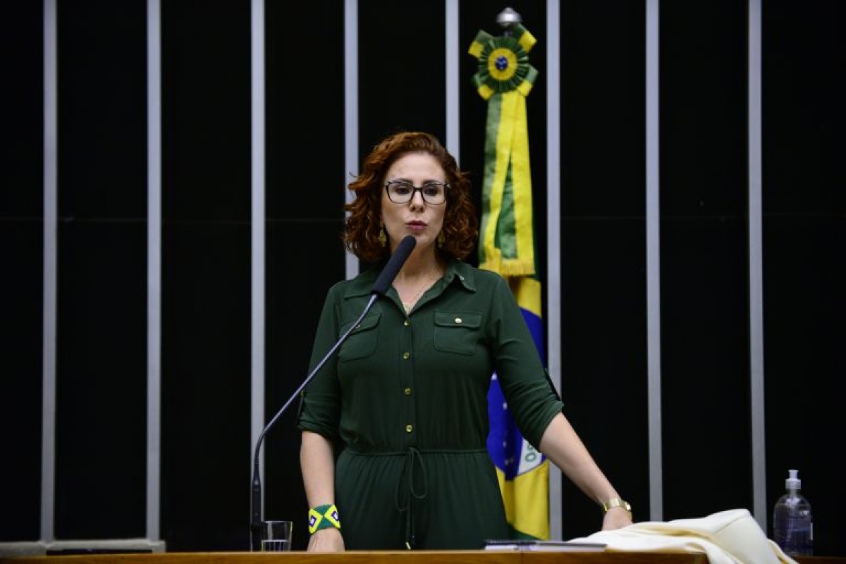 Carla Zambelli: projeto restabelece independência do Congresso Nacional - Foto: Nilson Bastian | Câmara dos Deputados