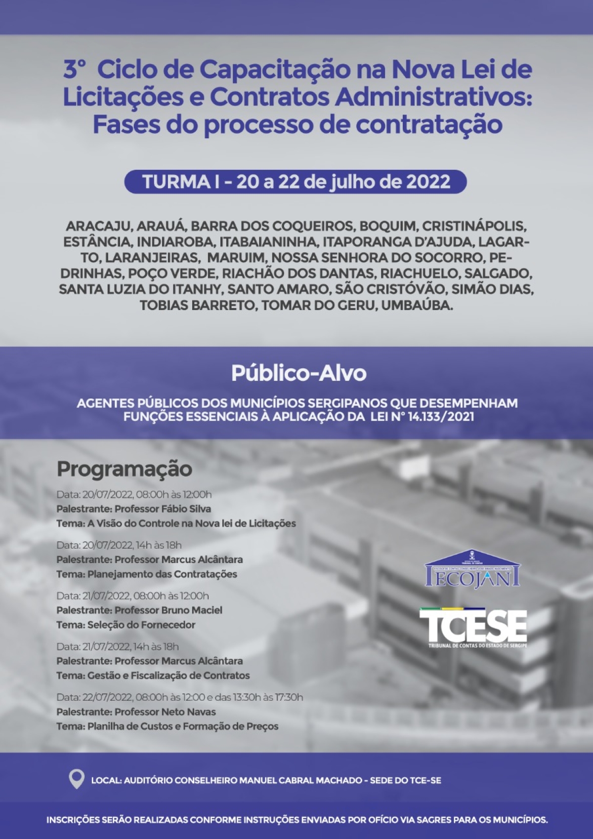 Imagem: TCE/SE