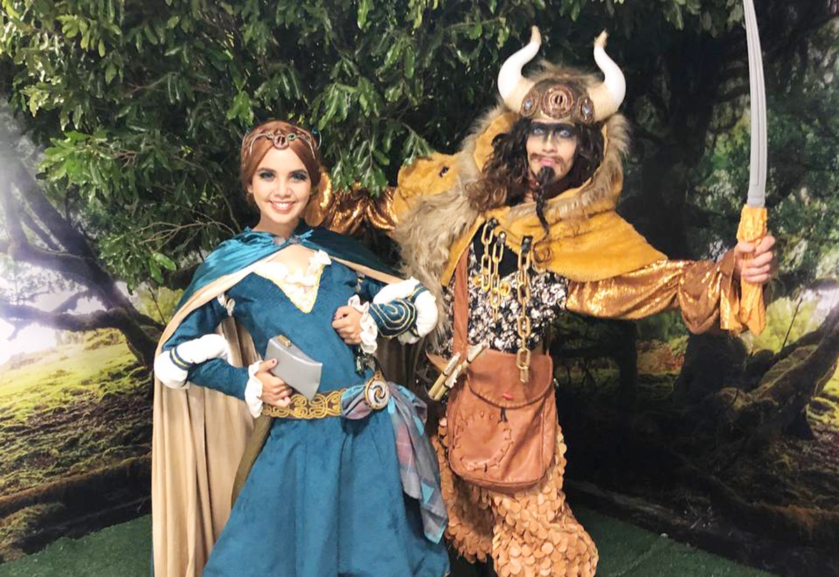 Histórias de dragões divertem as crianças em Aracaju - Foto: Ascom Shopping Jardins