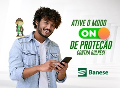 Banese lança campanha para alertar clientes sobre golpes na internet - Imagem: Divulgação | Banese