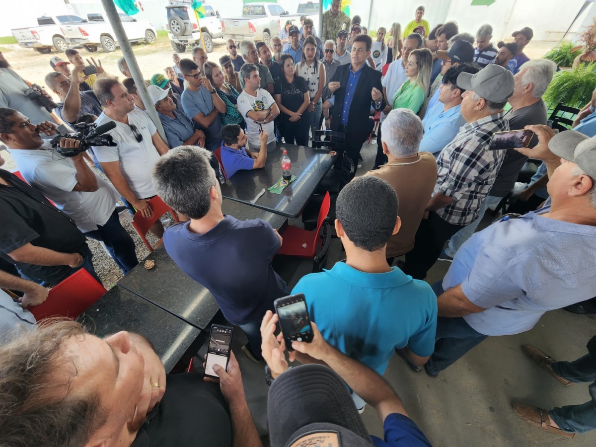 No Dia do Agricultor, Valmir de Francisquinho reforça compromisso com setor - Foto: Assessoria Valmir de Francisquinho