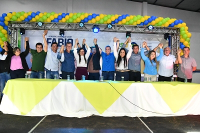 Nossa Senhora da Glória: Luana Oliveira, Sérgio Oliveira e demais lideranças da região, confirmam apoio a Laércio Oliveira e Fábio Mitidieri - Foto: André Carvalho