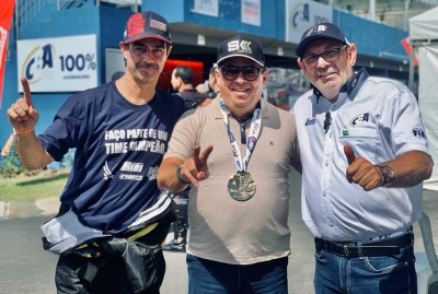 Marco Pinheiro marcou presença na 23ª edição da Copa do Brasil de Kart - Foto: David Brandão