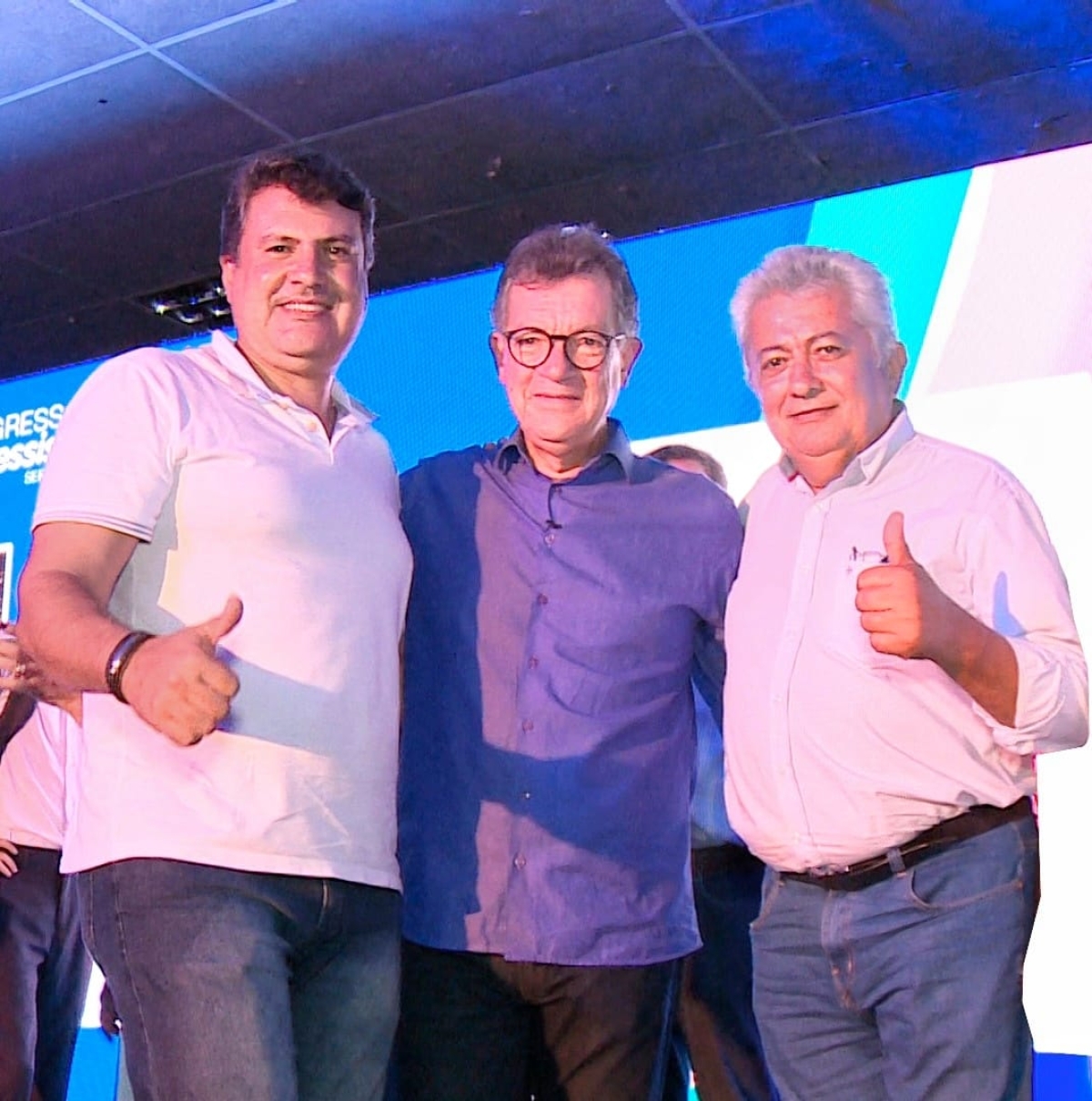 Estância: Dr Gilson e André Graça fecham com Laércio Oliveira para o Senado - Foto: Site Laércio Oliveira