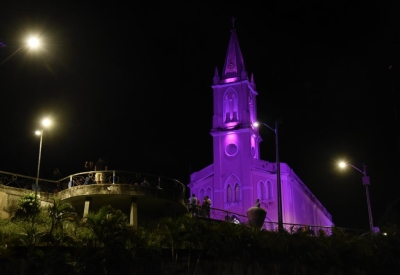 Prefeitura de Aracaju inaugura iluminação especial da Colina do Santo Antônio - Foto: Ana Lícia Menezes | Prefeitura de Aracaju