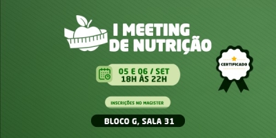 I Meeting de Nutrição - Imagem: Divulgação