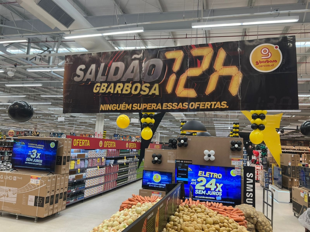 GBarbosa celebra 10 anos do Saldão 72h com megacampanha - Foto: Assessoria de Imprensa