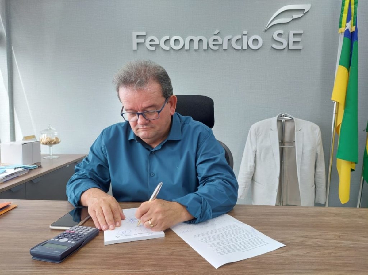 Marcos Andrade, presidente do Sistema Fecomércio/Sesc/Senac - Foto: Marcio Rocha | Fecomércio/SE