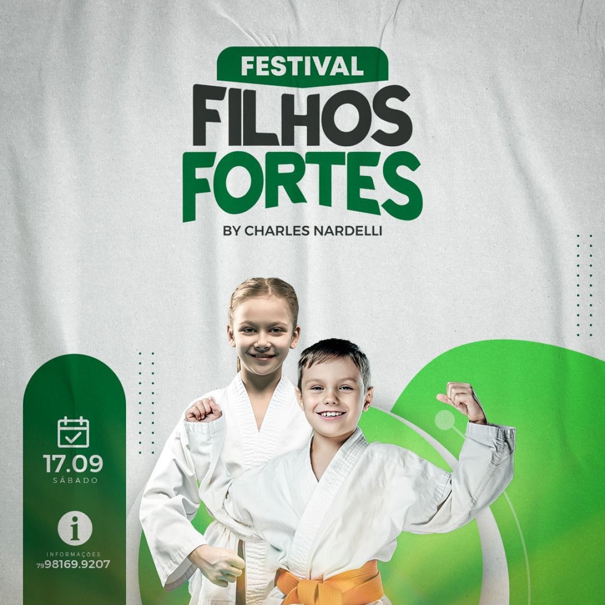 Festival Filhos Fortes acontece em Aracaju - Imagem: Divulgação